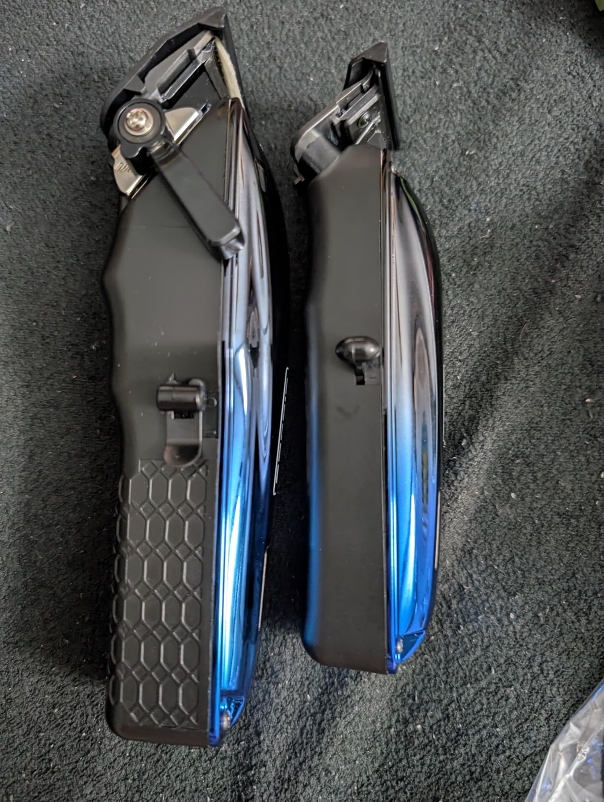 Professional Hair Clippers for Men Cordless & Corded - Rechargeable Barber Clipper & Trimmer Set with Fade Lever for Home Haircuts, Grooming Kit with Guide Combs, with Travel Case - Customer Photo 4