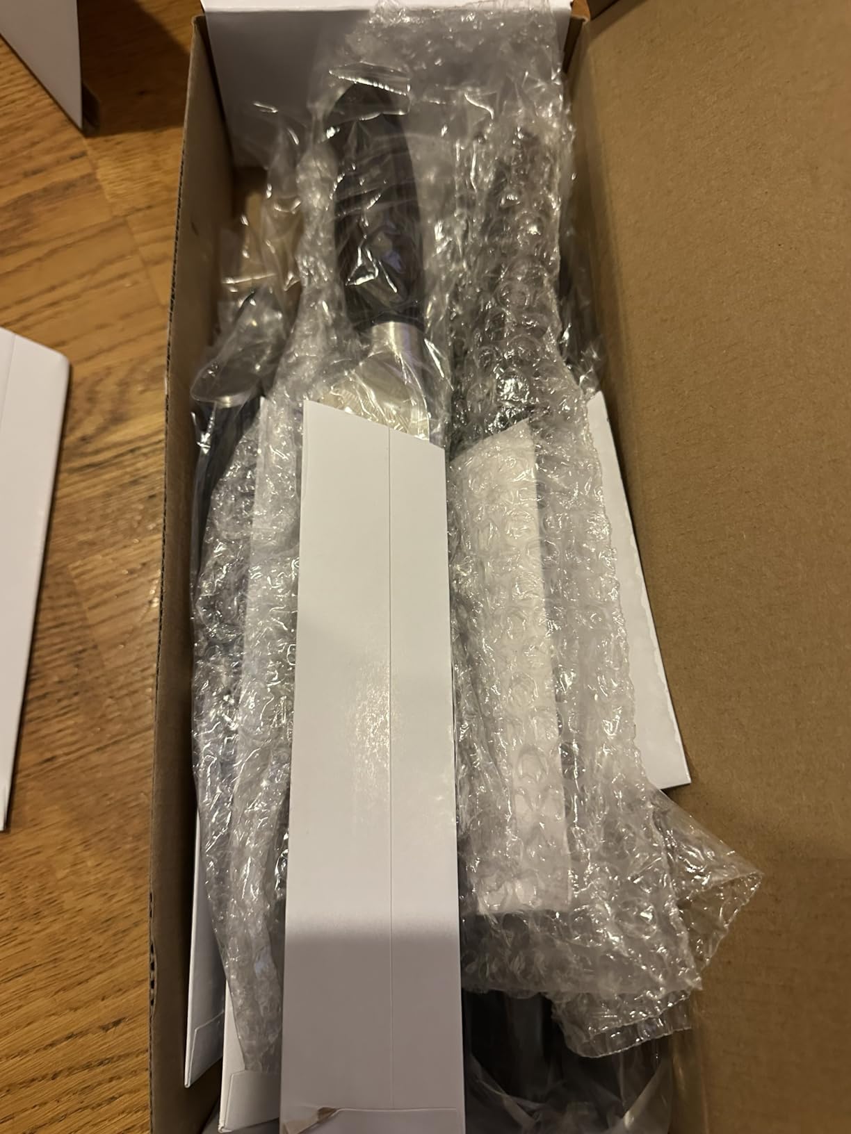 SHAN ZU 16 Pieces Knife Set, Knife Block Set in Powder Steel, Ultra Sharp Kitchen Knives Set, High Hardness Japanese Knife Set with Ergonomic Pakkawood Handle, Chef Knives Set for Kitchen Cooking - Customer Photo 1