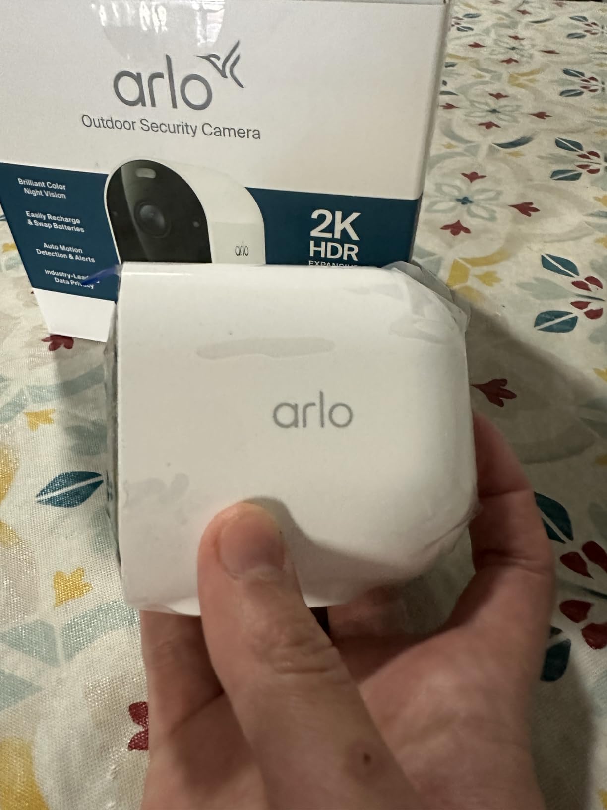 Arlo Pro XL Security Camera 2K HDR (6th Gen, 2025 Release) - Wireless Outdoor Camera, 2x Longer Rechargeable Removeable Battery, AI Event Captions, Emergency Response, 1-Mo. Trial of Secure Plan,1 Cam Customer Review Arlo Pro XL Security Camera 2K HDR (6th Gen, 2025 Release) - Wireless Outdoor Camera, 2x Longer Rechargeable Removeable Battery, AI Event Captions, Emergency Response, 1-Mo. Trial of Secure Plan,1 Cam - Customer Photo 1