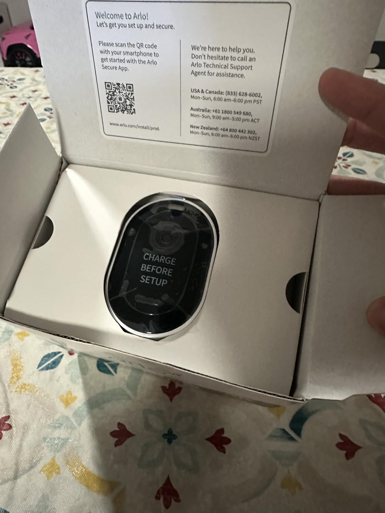 Arlo Pro XL Security Camera 2K HDR (6th Gen, 2025 Release) - Wireless Outdoor Camera, 2x Longer Rechargeable Removeable Battery, AI Event Captions, Emergency Response, 1-Mo. Trial of Secure Plan,1 Cam Customer Review Arlo Pro XL Security Camera 2K HDR (6th Gen, 2025 Release) - Wireless Outdoor Camera, 2x Longer Rechargeable Removeable Battery, AI Event Captions, Emergency Response, 1-Mo. Trial of Secure Plan,1 Cam - Customer Photo 2