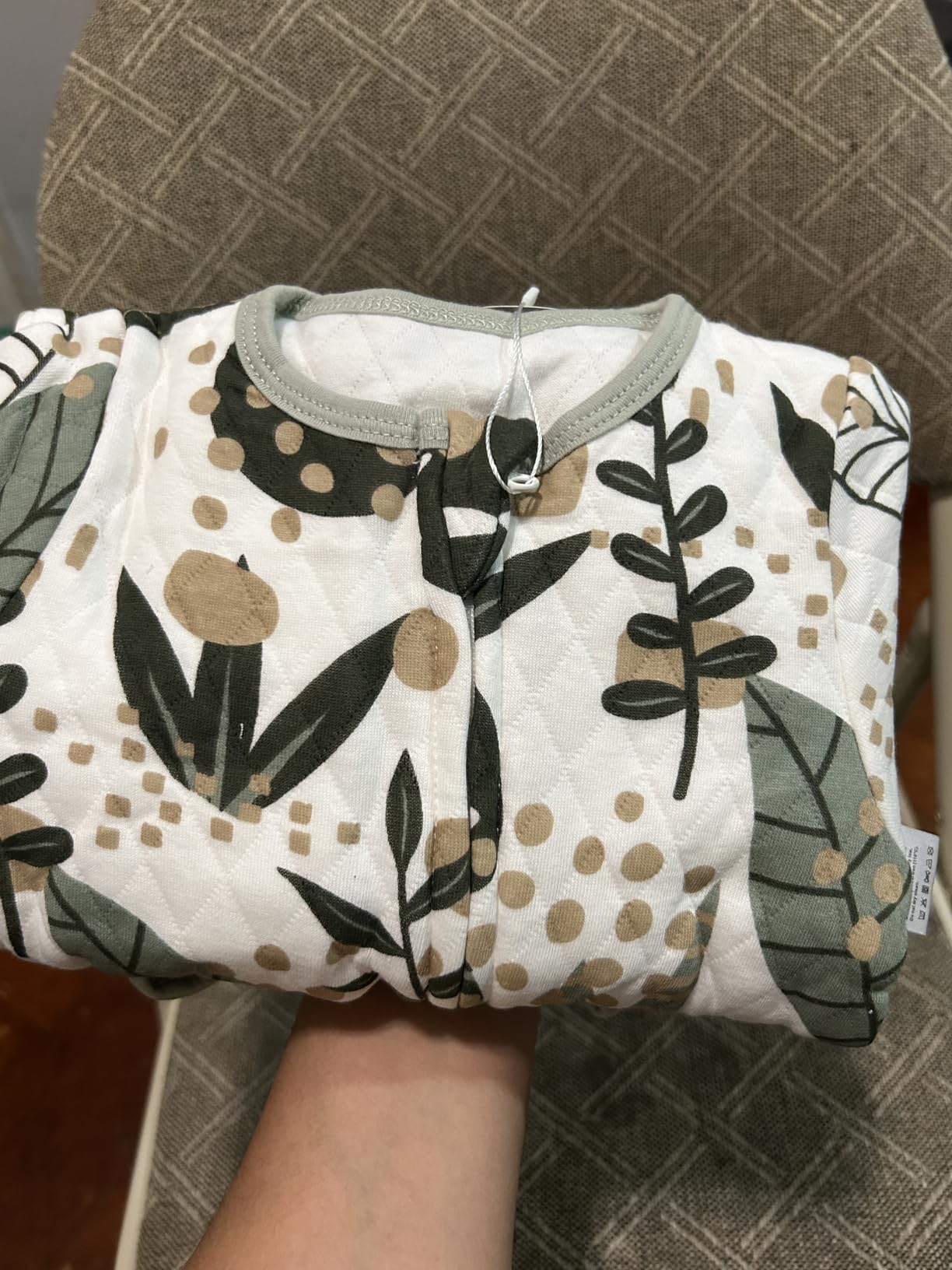 Yoofoss Baby Pajamas Organic Cotton Newborn Sleepers For Boy Girl Clothes, 0-3 Months Footed Pajamas Zipper Baby Pjs - Customer Photo 1