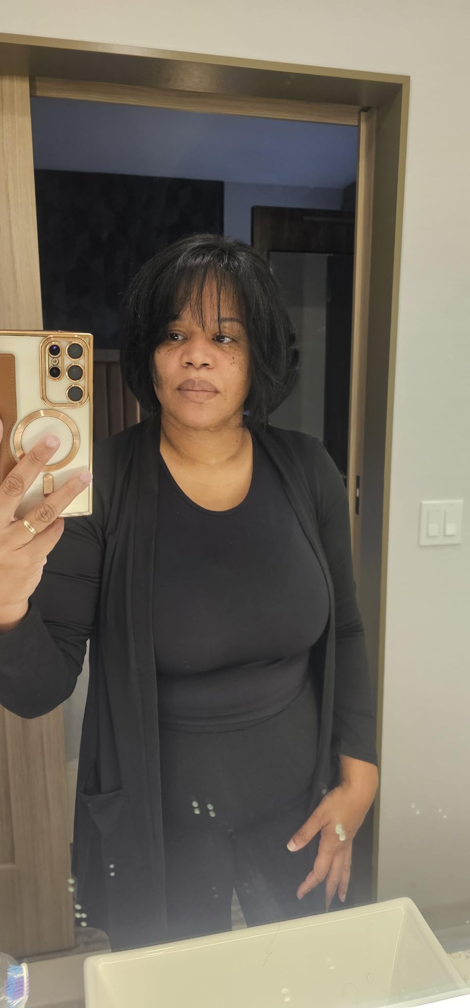 Plus 2.0 Hair Dryer Brush Blow Dryer Brush in One, 2'' Oval Brush Head Hot Air Brush Styler & Volumizer with Ionic Technology, NTC Smart Temp Control for Smooth, Frizz-Free, Shiny Hair - Customer Photo 4