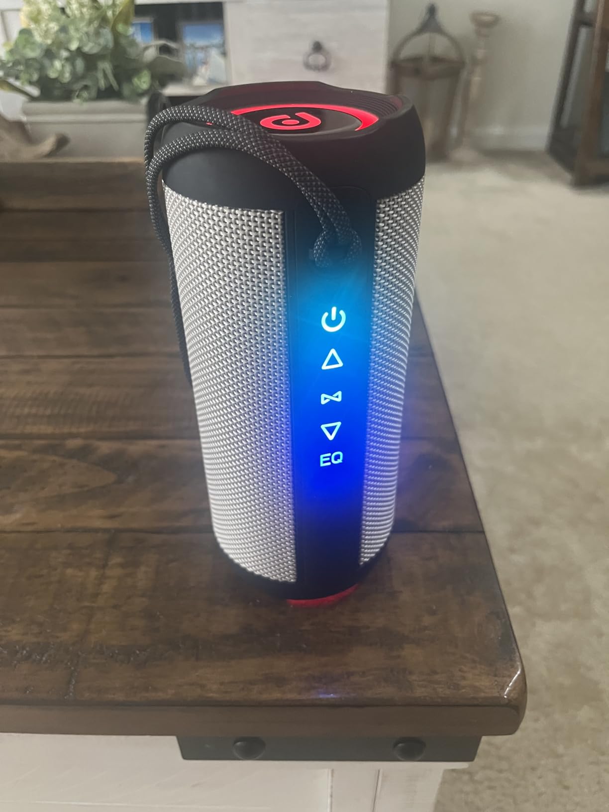 Portable Bluetooth Speaker, Bluetooth 5.4 Speaker, 30W Dual Speaker, 2.0 Channel, Deep Bass, 30H Playtime, Colorful RGB Lights, IPX7 Waterproof, TWS pairing for Outdoor/Home/Party/Travel, Gift Ideas Customer Review Portable Bluetooth Speaker, Bluetooth 5.4 Speaker, 30W Dual Speaker, 2.0 Channel, Deep Bass, 30H Playtime, Colorful RGB Lights, IPX7 Waterproof, TWS pairing for Outdoor/Home/Party/Travel, Gift Ideas - Customer Photo 2