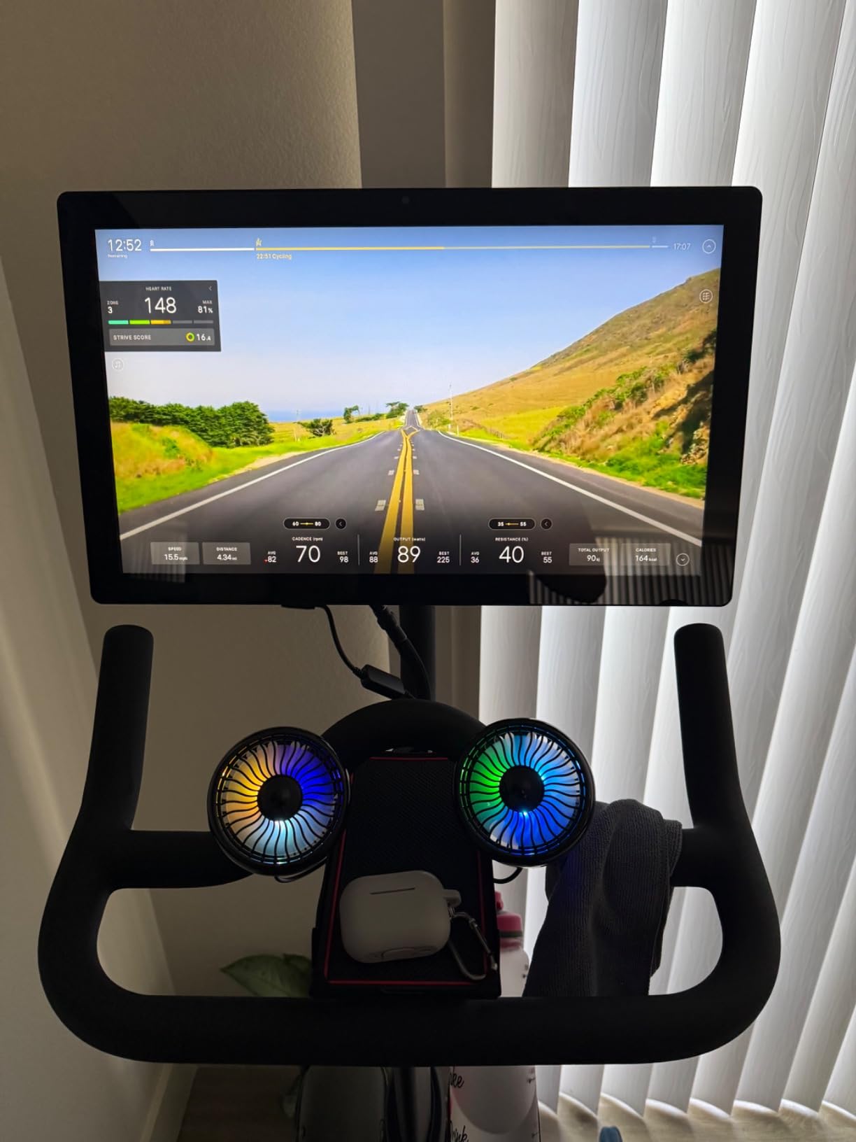 Peloton Bikes, Indoor Exercise bikes for Cardio and Strength Training - Customer Photo 1