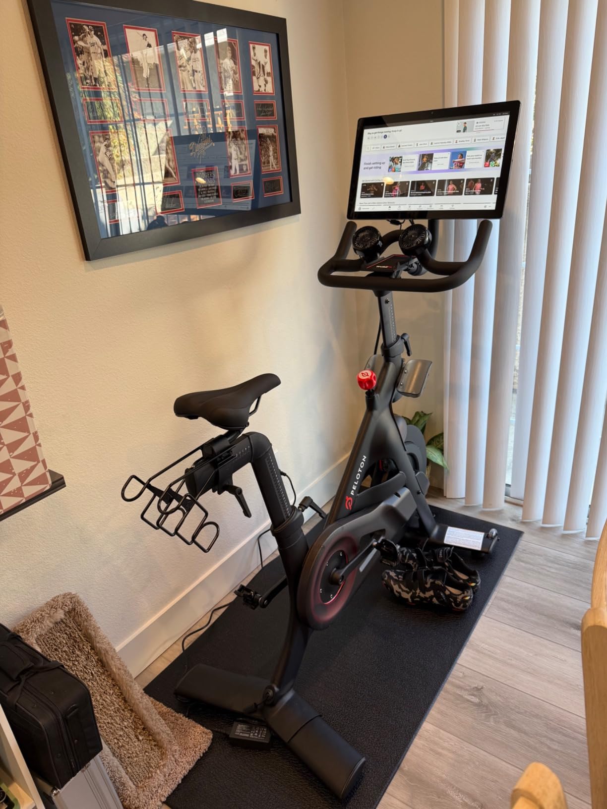 Peloton Bikes, Indoor Exercise bikes for Cardio and Strength Training - Customer Photo 2