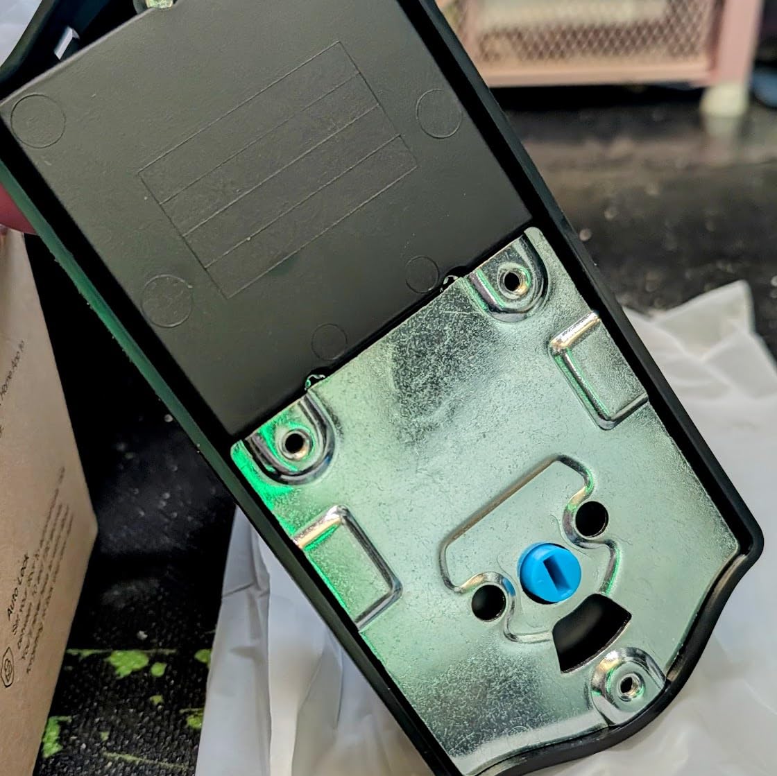 Veise VE012W-H Built-in WiFi Fingerprint Smart Deadbolt with Handle Set, App Remote Control, Keyless Entry Front Door Lock Set, Backlit Keypad, Voice Assistant, Auto Lock, Waterproof, Matte Black Customer Review Veise VE012W-H Built-in WiFi Fingerprint Smart Deadbolt with Handle Set, App Remote Control, Keyless Entry Front Door Lock Set, Backlit Keypad, Voice Assistant, Auto Lock, Waterproof, Matte Black - Customer Photo 1