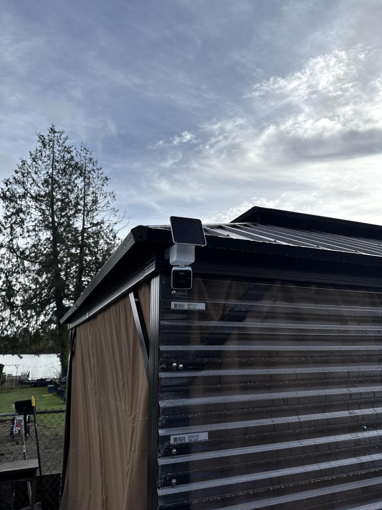 WYZE Solar Cam Pan, Security Cameras Wireless Outdoor, 2K HD 360° Pan-Tilt Battery Powered 2.4GHz Wi-Fi Cameras for Home Security, AI Motion Detection, Color Night Vision, 2-Way Audio, No Blind Spots - Customer Photo 2