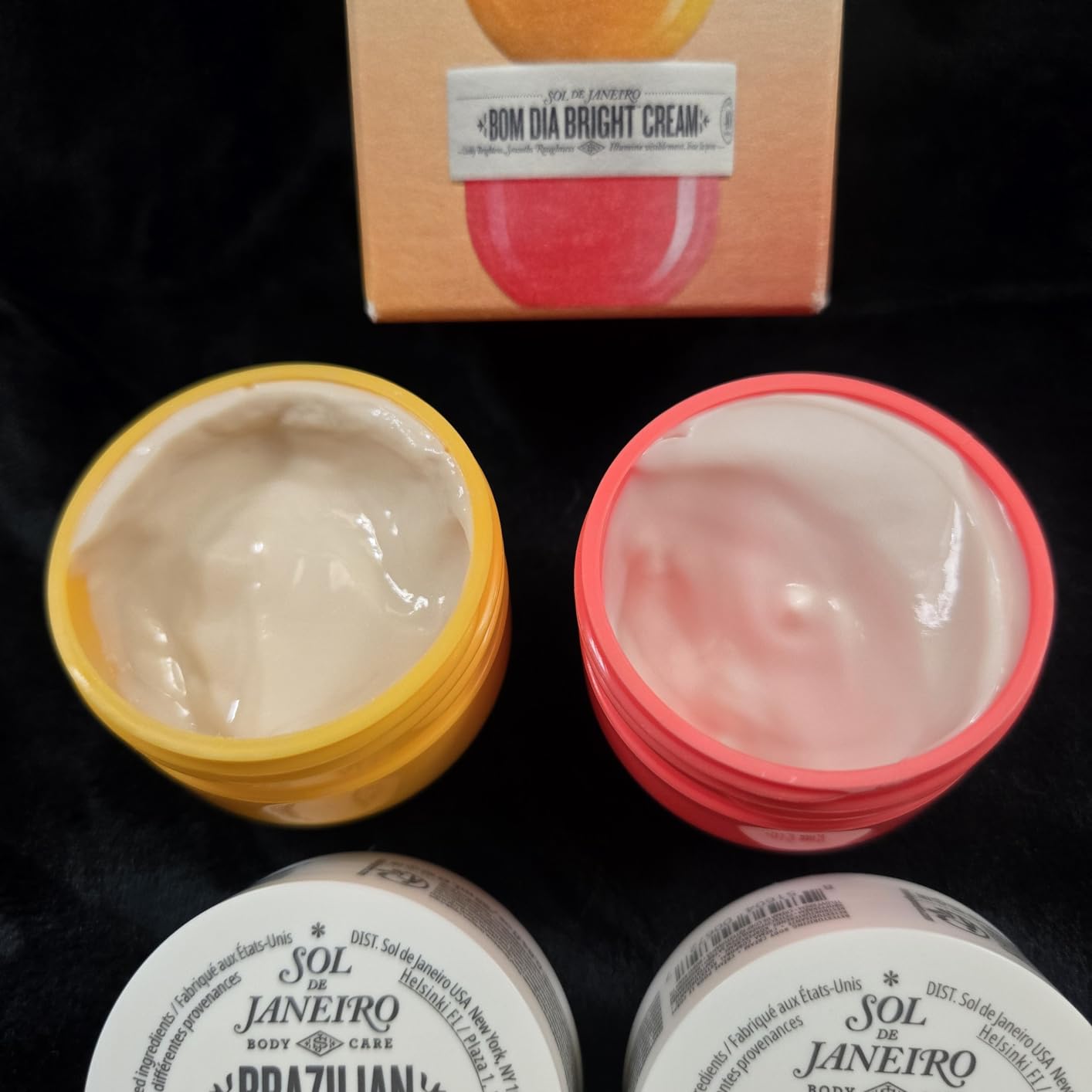 Sol de Janeiro Mini Body Cream Trial Set - Travel Size Gift Set - Beauty Stocking Stuffers - Brazilian Bum Bum Cream & Bom Dia Bright Cream - 2 Piece Set 25 mL - $24 Value - Customer Photo 2