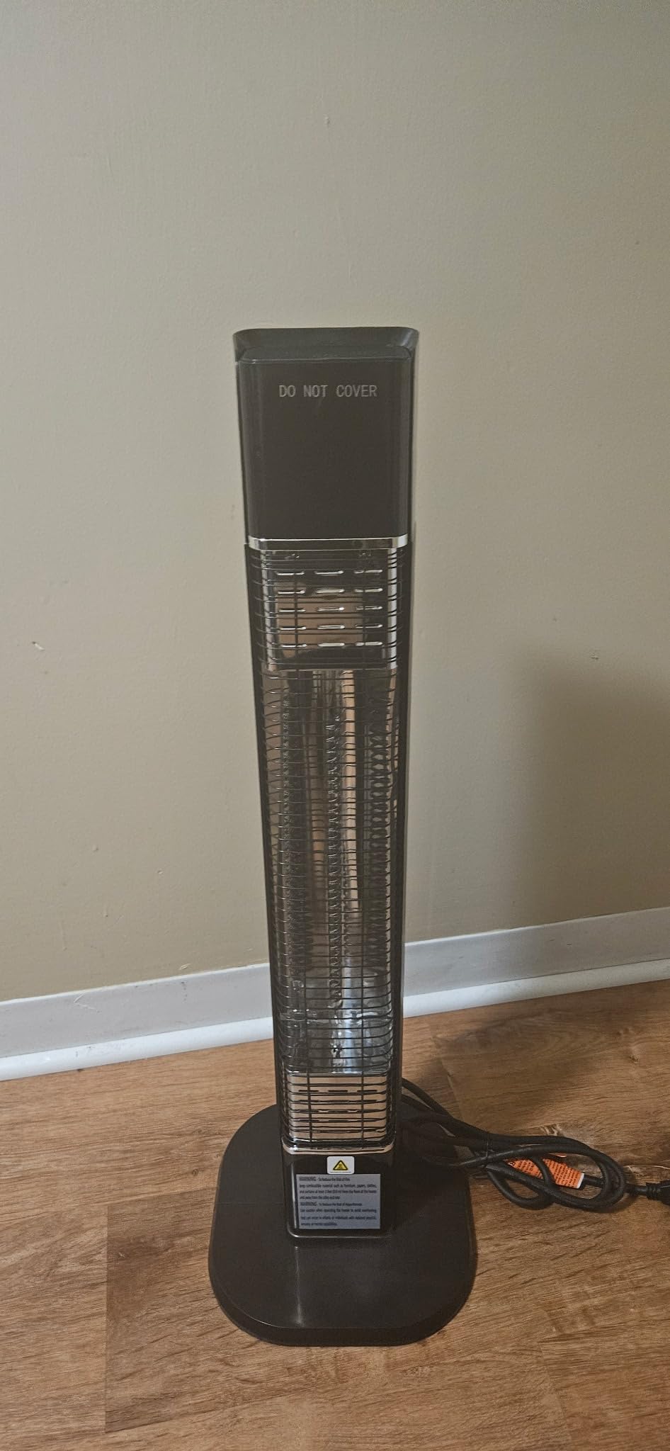 Uthfy Electric Outdoor Patio Heater,1500W Infrared Heater with 24H Timer, Remote, Waterproof, Quiet Portable Space Heater for Large Room, 35