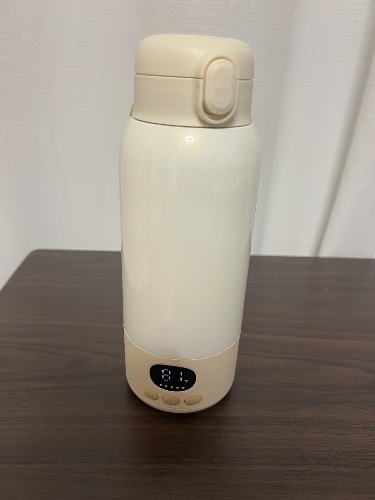 Portable Bottle Warmer 17oz Bottle Warmer for Breast Milk Formula & Water, Fast Heating, Long Battery Life & Large Capacity, Suitable for Baby Outdoor Travel Green - Customer Photo 5