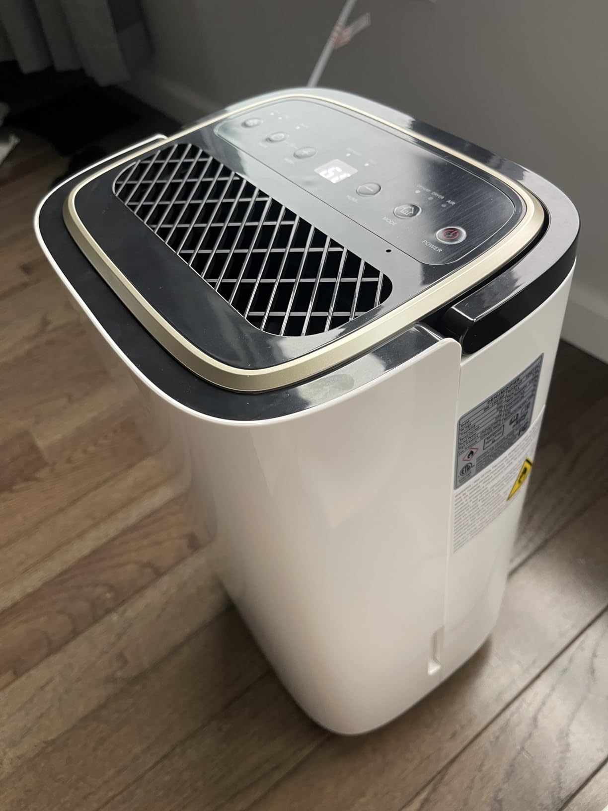 4500 Sq.Ft Dehumidifier for Basement with Drain Hose, 50 Pint Large Best Compressor Dehumidifiers for Home or Garage, Continuous Dehumidifying Features Humidity Display, 24H Timer and Child Lock - Customer Photo 2