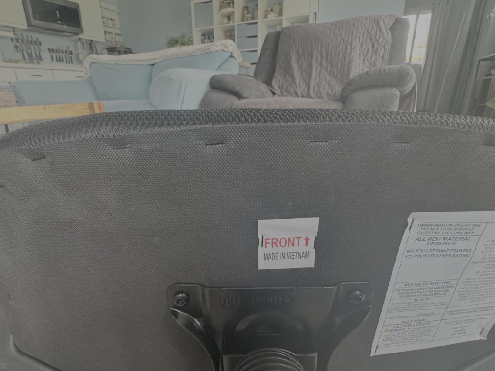 BestOffice | Ergonomic Office Chair | Mid-Back Swivel Desk Chair | Breathable Backrest & Lumbar Support | Adjustable Height | Sponge Seat | Rolling Wheels | Dark Black | for Adults & Women Customer Review BestOffice | Ergonomic Office Chair | Mid-Back Swivel Desk Chair | Breathable Backrest & Lumbar Support | Adjustable Height | Sponge Seat | Rolling Wheels | Dark Black | for Adults & Women - Customer Photo 1