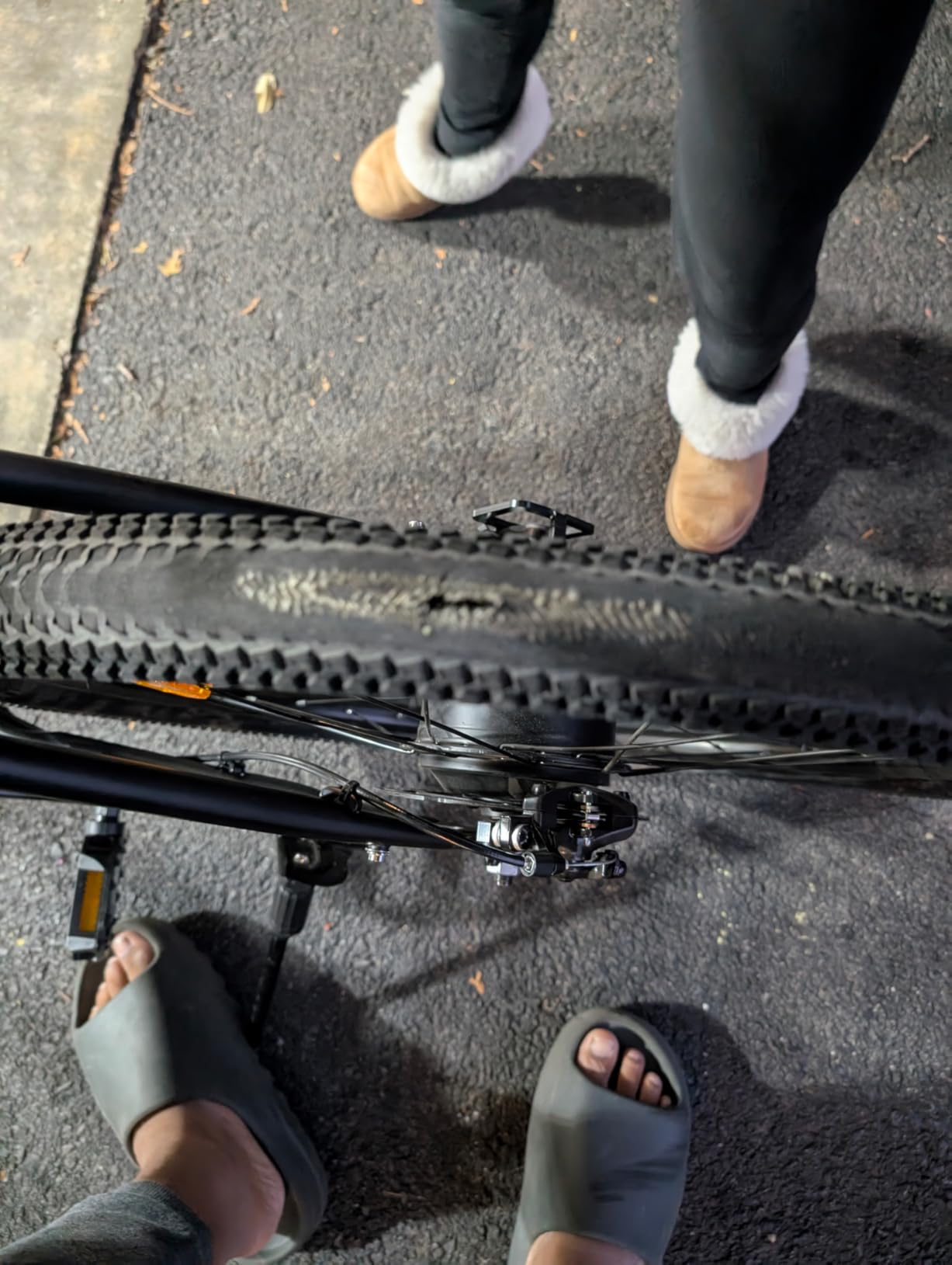 Electric Bike, 1000W/750W/500W Peak Motor, 20MPH & 65/60/55 Miles, 26''/20''/14'' Tires, 7/5/3 Speed E-Bike, UL2849 Certified, Shock Absorber, Commuting Electric Bike for Adults Customer Review Electric Bike, 1000W/750W/500W Peak Motor, 20MPH & 65/60/55 Miles, 26''/20''/14'' Tires, 7/5/3 Speed E-Bike, UL2849 Certified, Shock Absorber, Commuting Electric Bike for Adults - Customer Photo 1