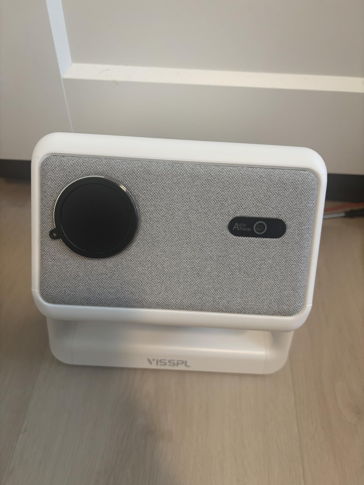 【1500ANSI & Compatible with Netflix】Mini Projector with WiFi and Bluetooth, Auto Focus & Keystone Protable Smart Projector 4K Support with Stand,Outdoor Home Theater Projector - Customer Photo 1