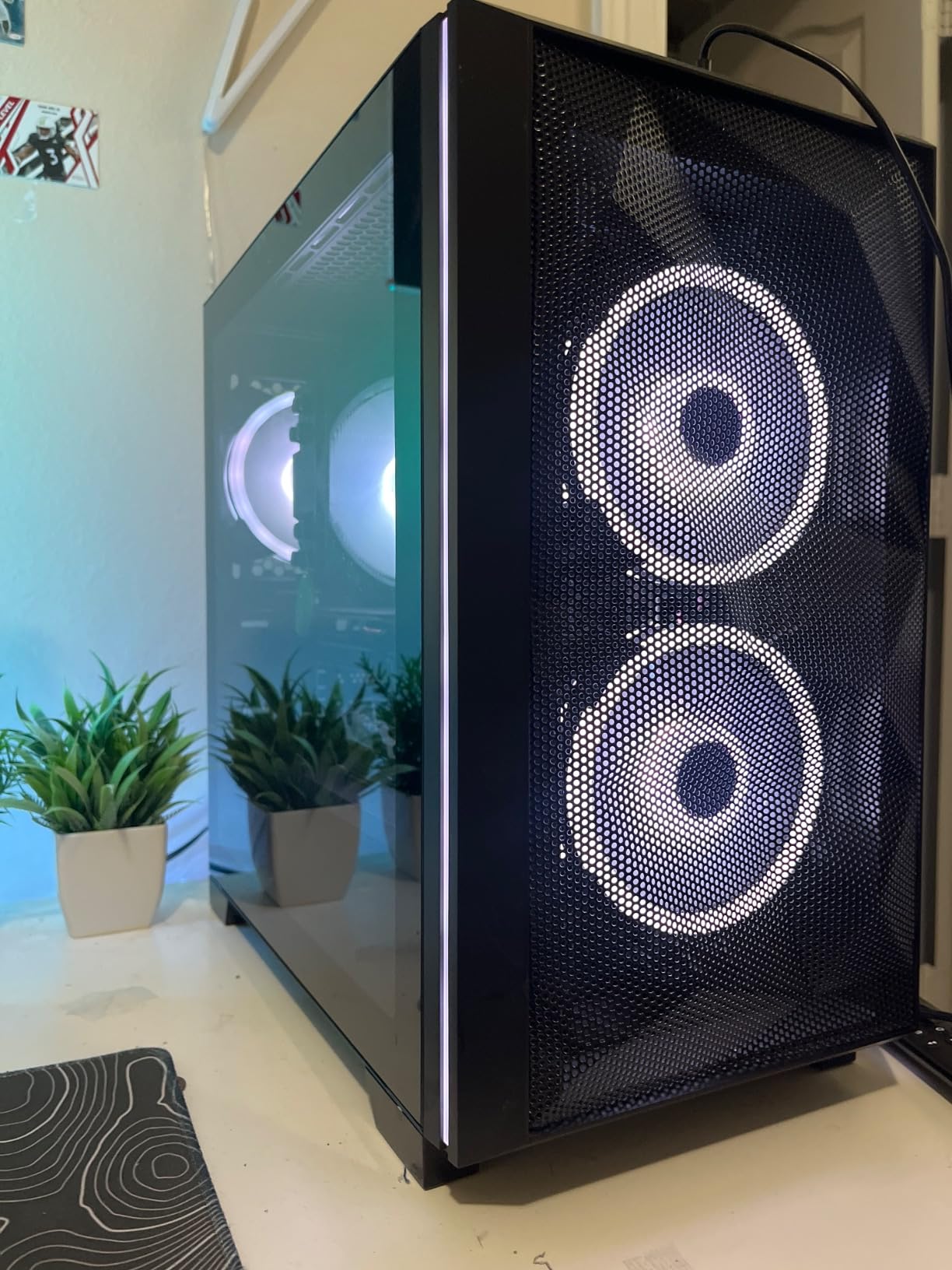 Skytech Gaming Shiva Gaming PC, AMD Ryzen 5 5600GT 3.6GHz, 500GB NVMe SSD, 16GB DDR4 RAM 3200, 650W Gold PSU, Wi-Fi, Win 11, Desktop - Customer Photo 3