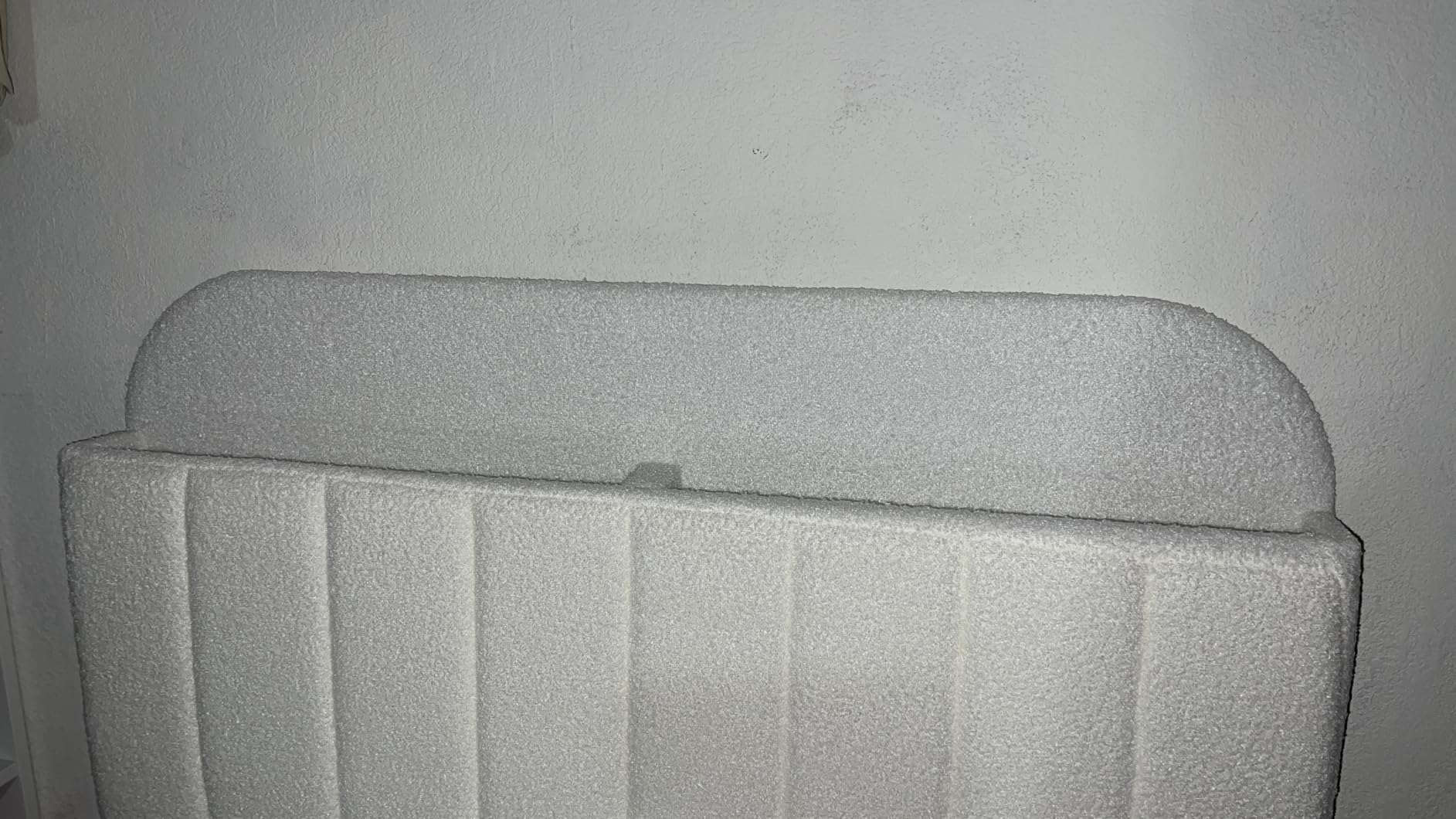 GarveeHome Twin Bed Frame with Storage Headboard, Kids Bed Frame with 2 Drawers, Boucle Upholstered Platform Bed with Bookcase, No Box Spring Needed, Easy Assembly, Blue - Customer Photo 1