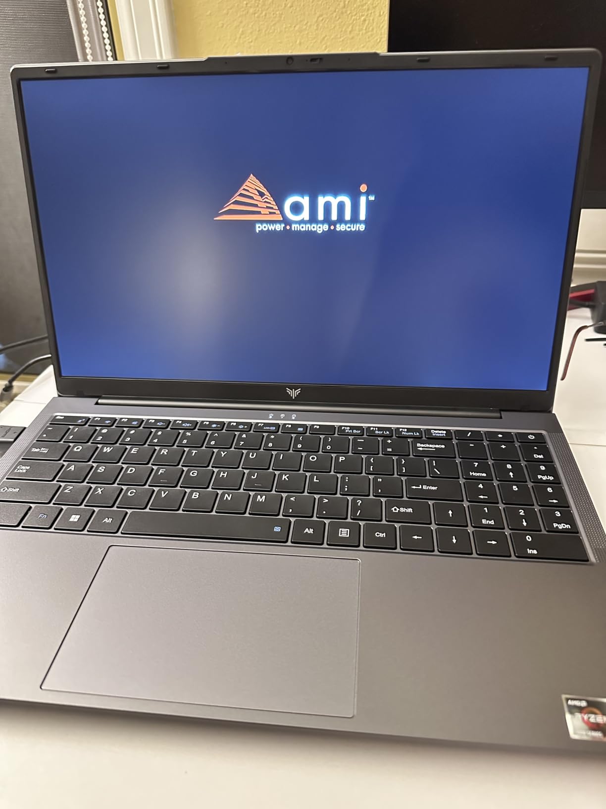 Laptop, ΑΜD Ryzen 5 7430U (up to 4.3GHz),15.6-in IPS 16GB RAM 512GB NVMe SSD, Laptop Computer, Laptop, WiFi 6, Numeric Keypad, HDMI Type-C USB3.2 Home Laptops Office Laptops - Customer Photo 2