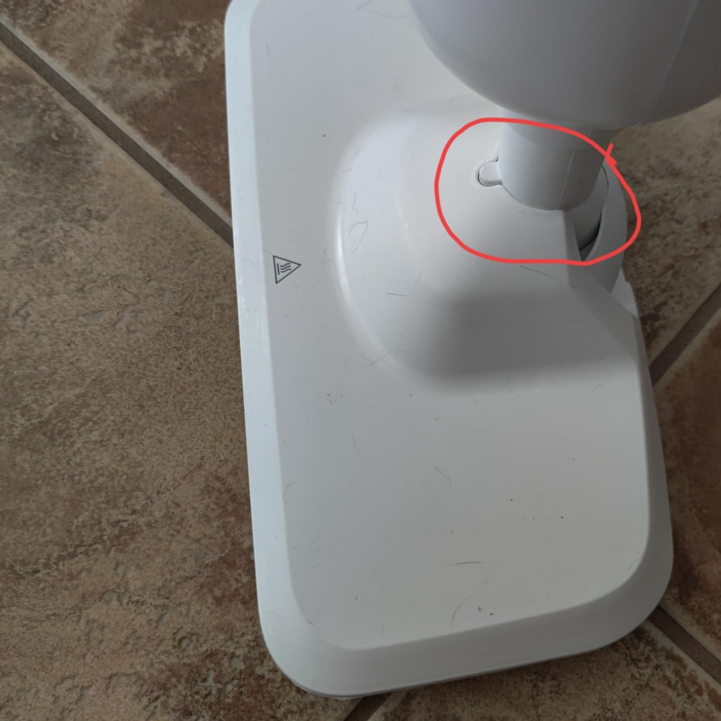 Sweetcrispy Steam Mop for Floor Cleaning,Lightweight Floor Steamer Cleaner for Hardwood/Tile/Laminate Floors Carpet, 2 Washable Pad,White and Grey - Customer Photo 4