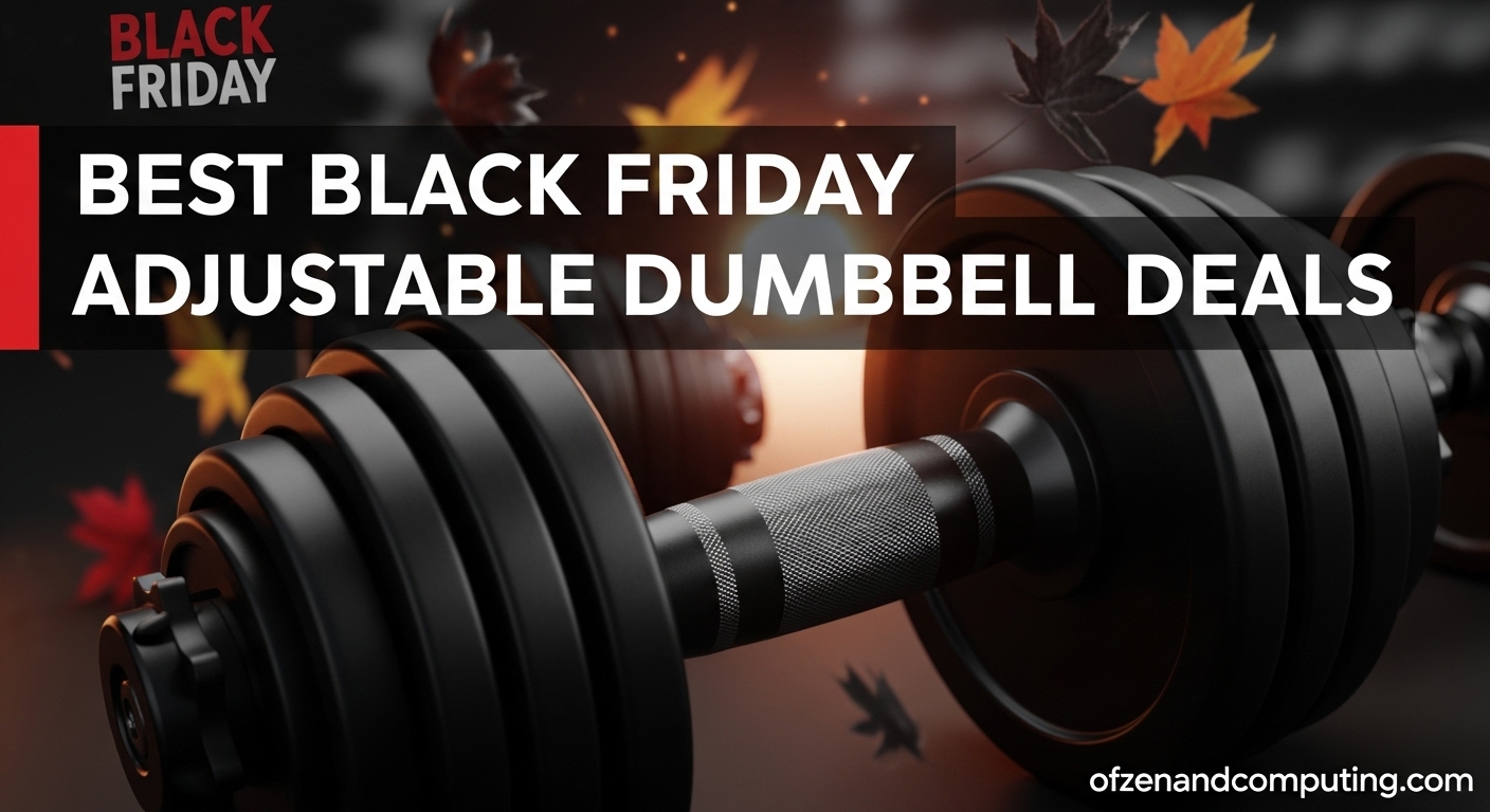 Best Black Friday Adjustable Dumbbell Deals