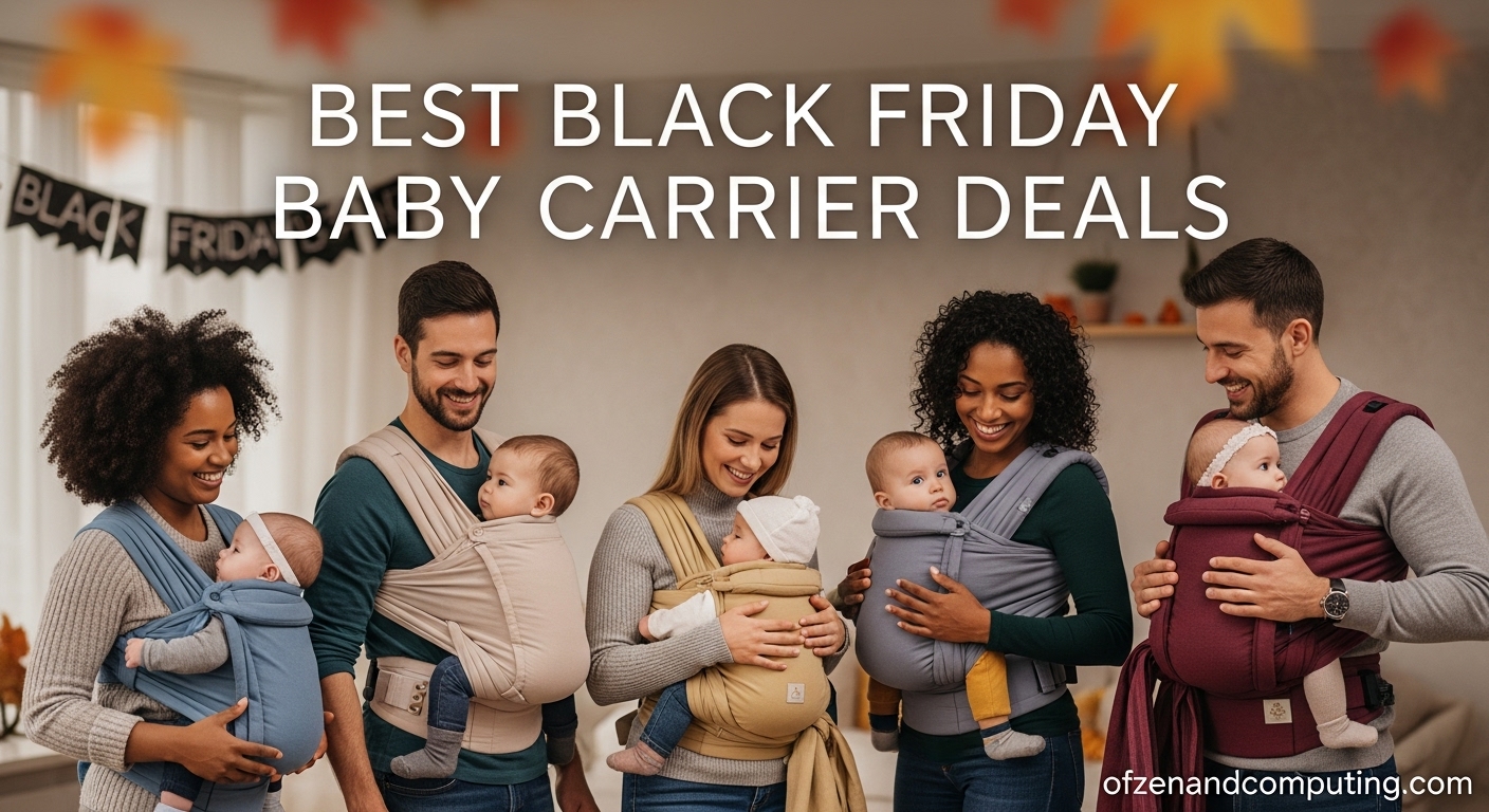 Best Black Friday Baby Carrier Deals