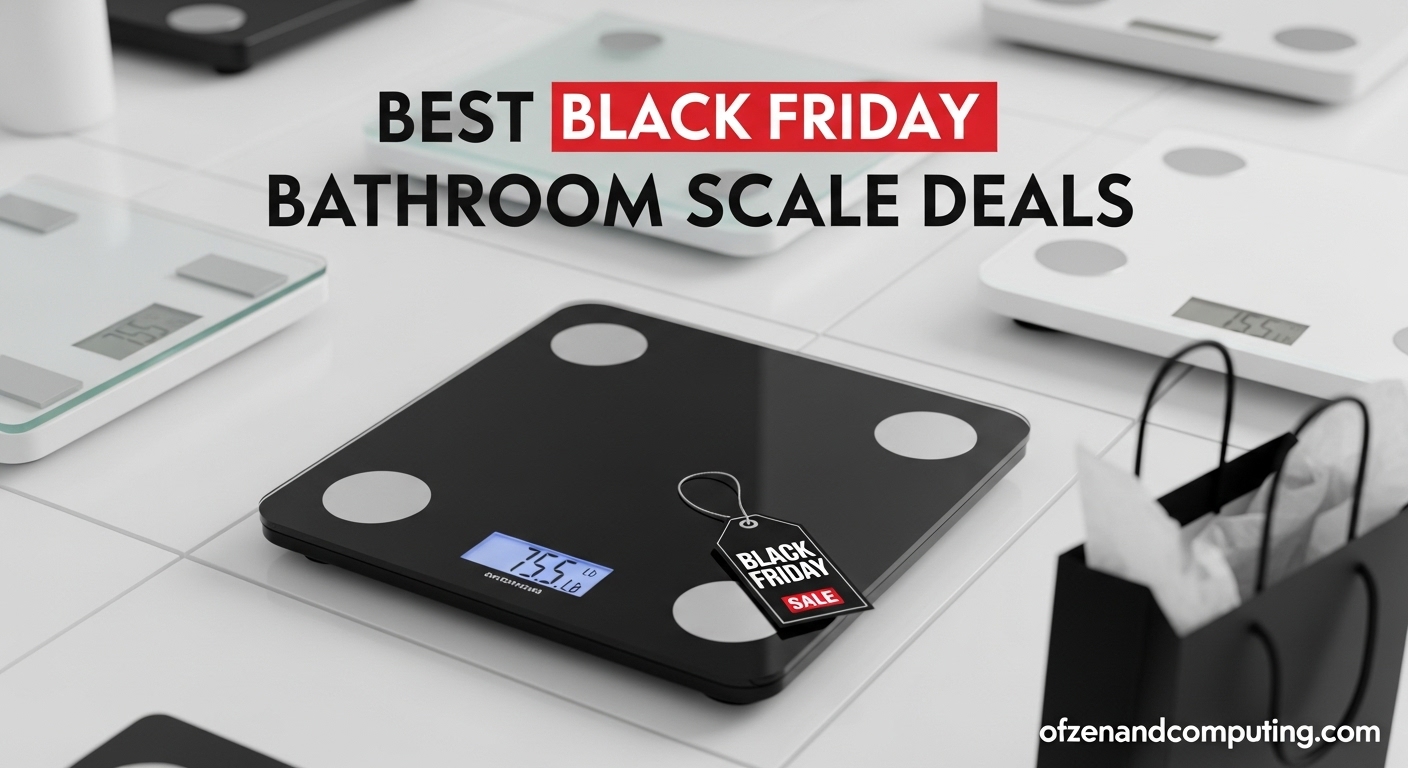 Best Black Friday Bathroom Scale Deals
