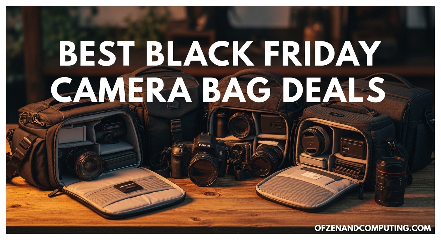 Best Black Friday Camera Bag Deals