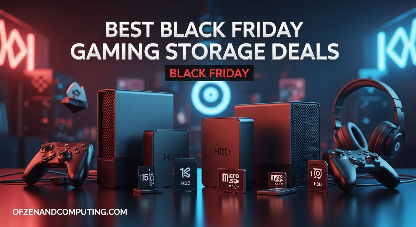 Best Black Friday Gaming Storage Deals