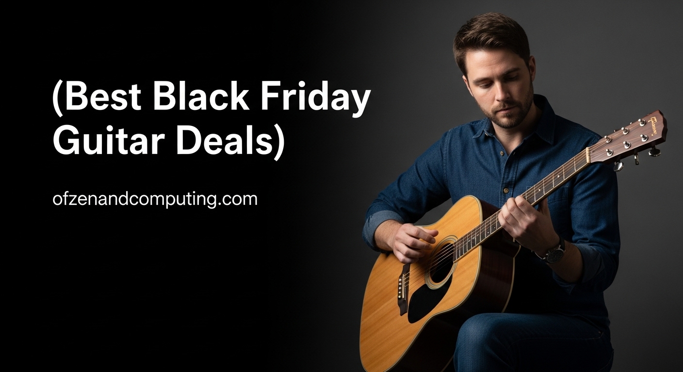 Best Black Friday Guitar Deals