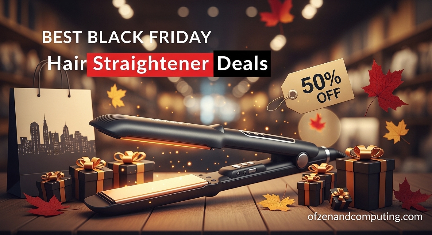 Best Black Friday Hair Straightener Deals