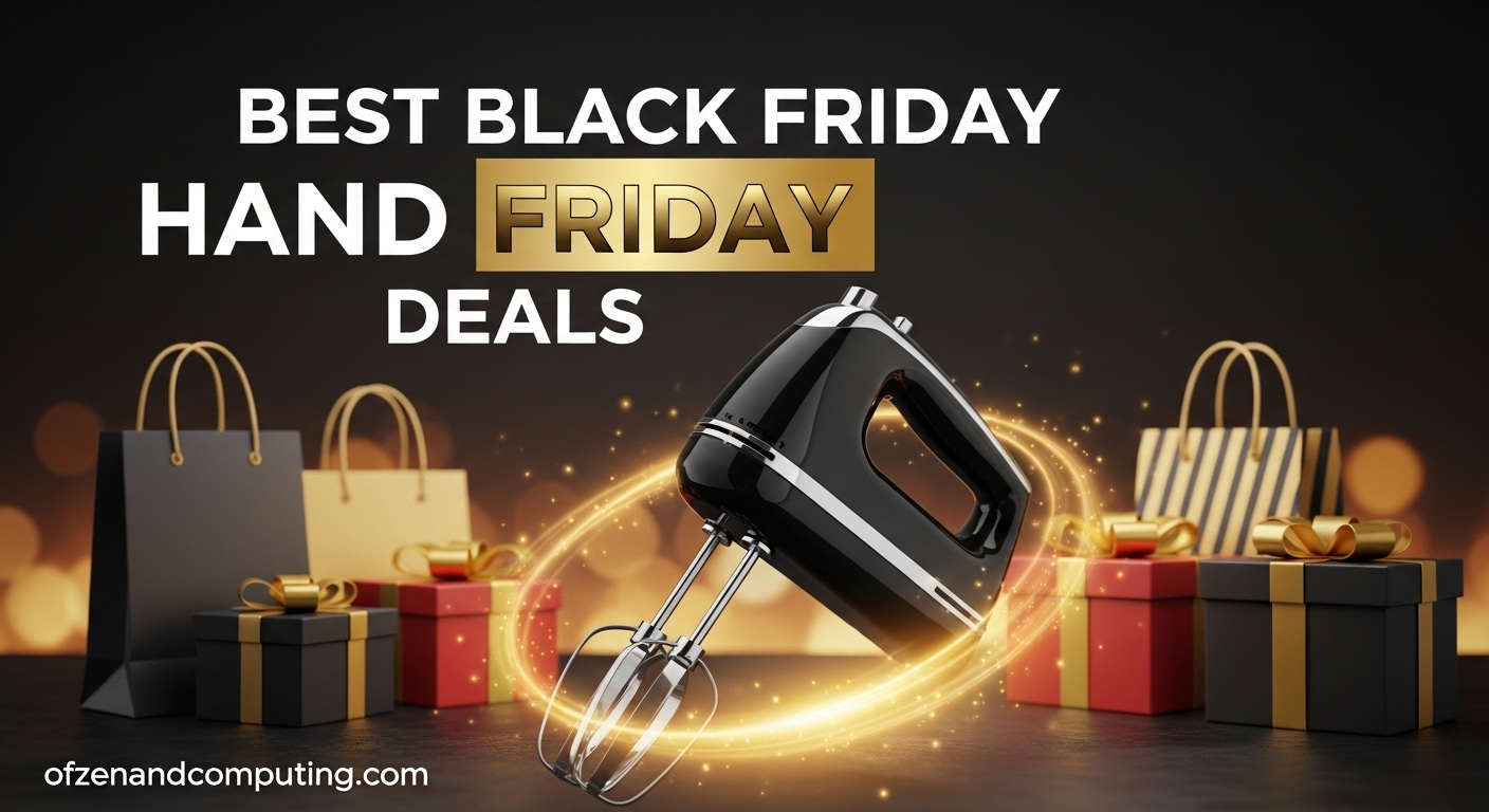 Best Black Friday Hand Mixer Deals