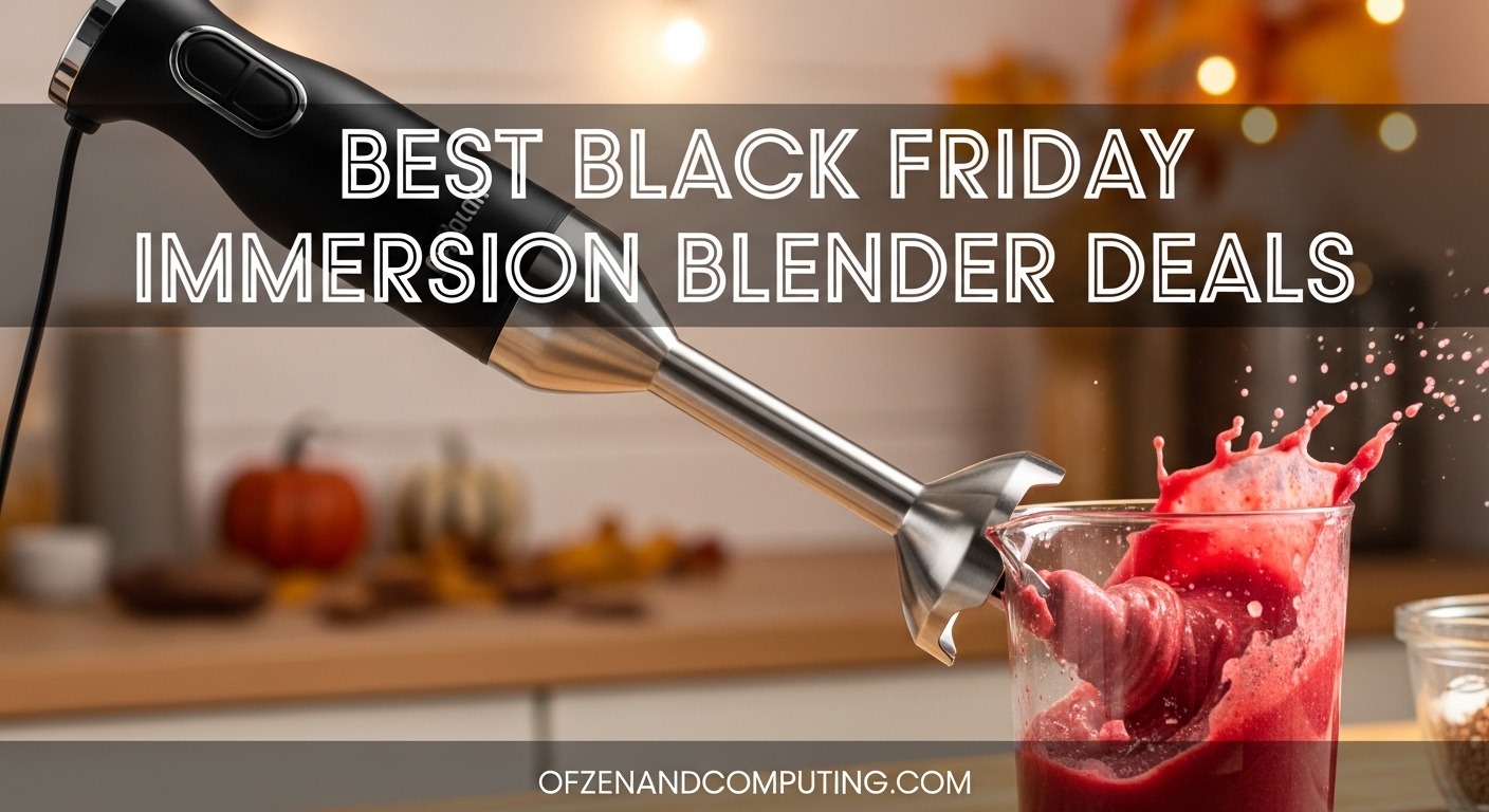 Best Black Friday Immersion Blender Deals