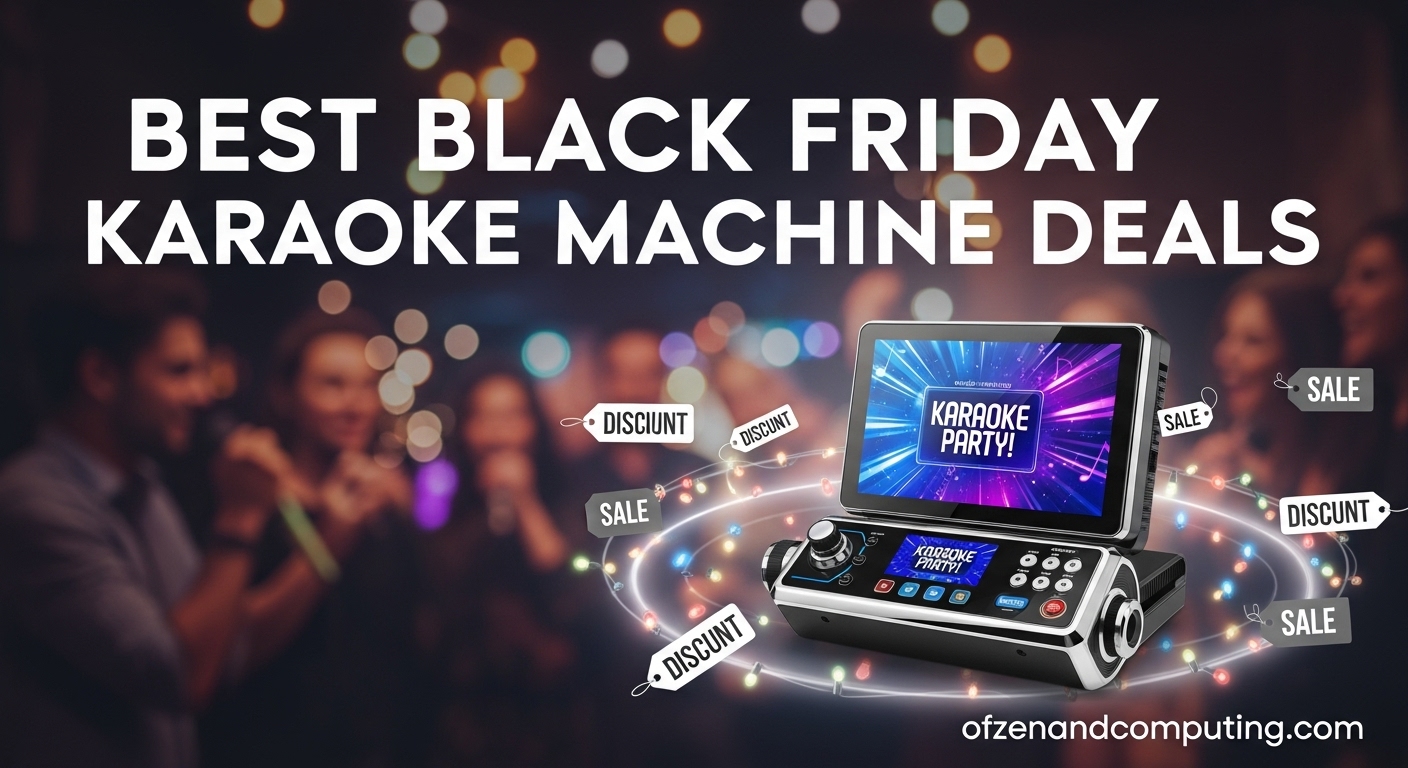 Best Black Friday Karaoke Machine Deals