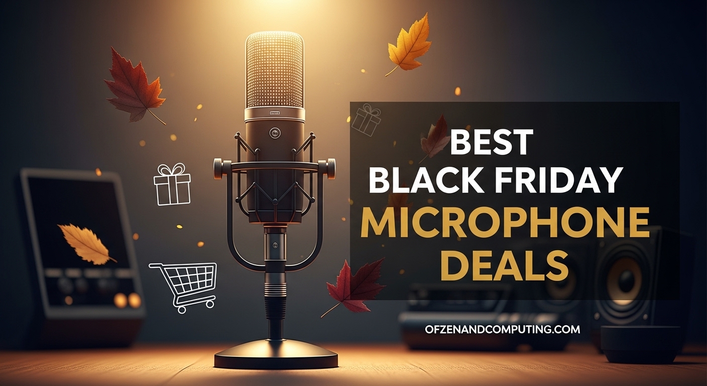 Best Black Friday Microphone Deals