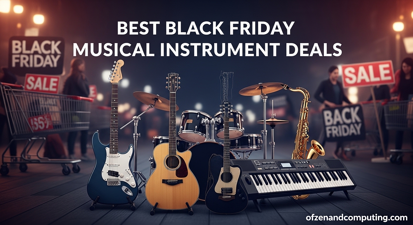 Best Black Friday Musical Instrument Deals