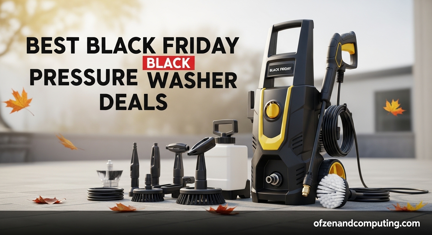 Best Black Friday Pressure Washer Deals