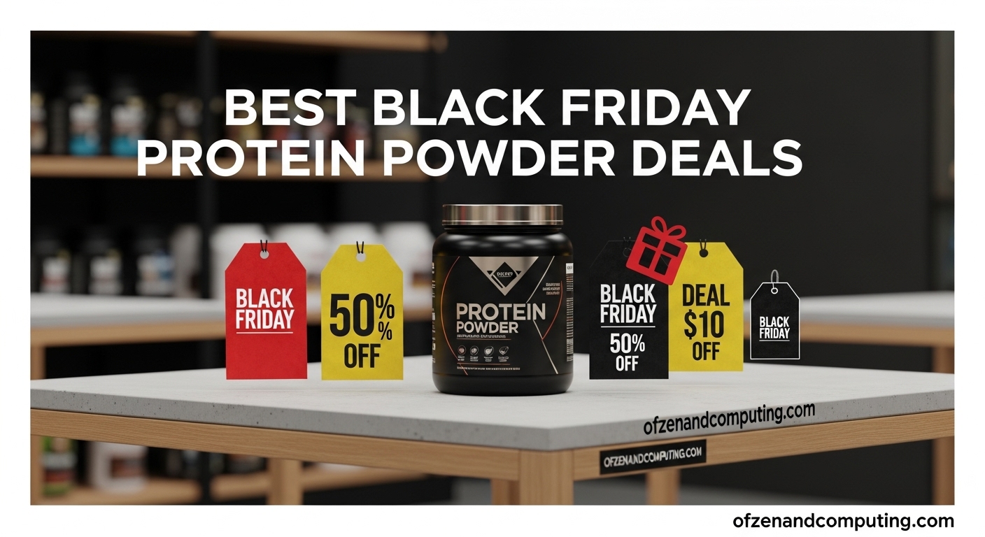 Best Black Friday Protein Powder Deals