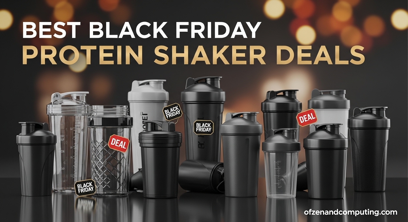 Best Black Friday Protein Shaker Deals