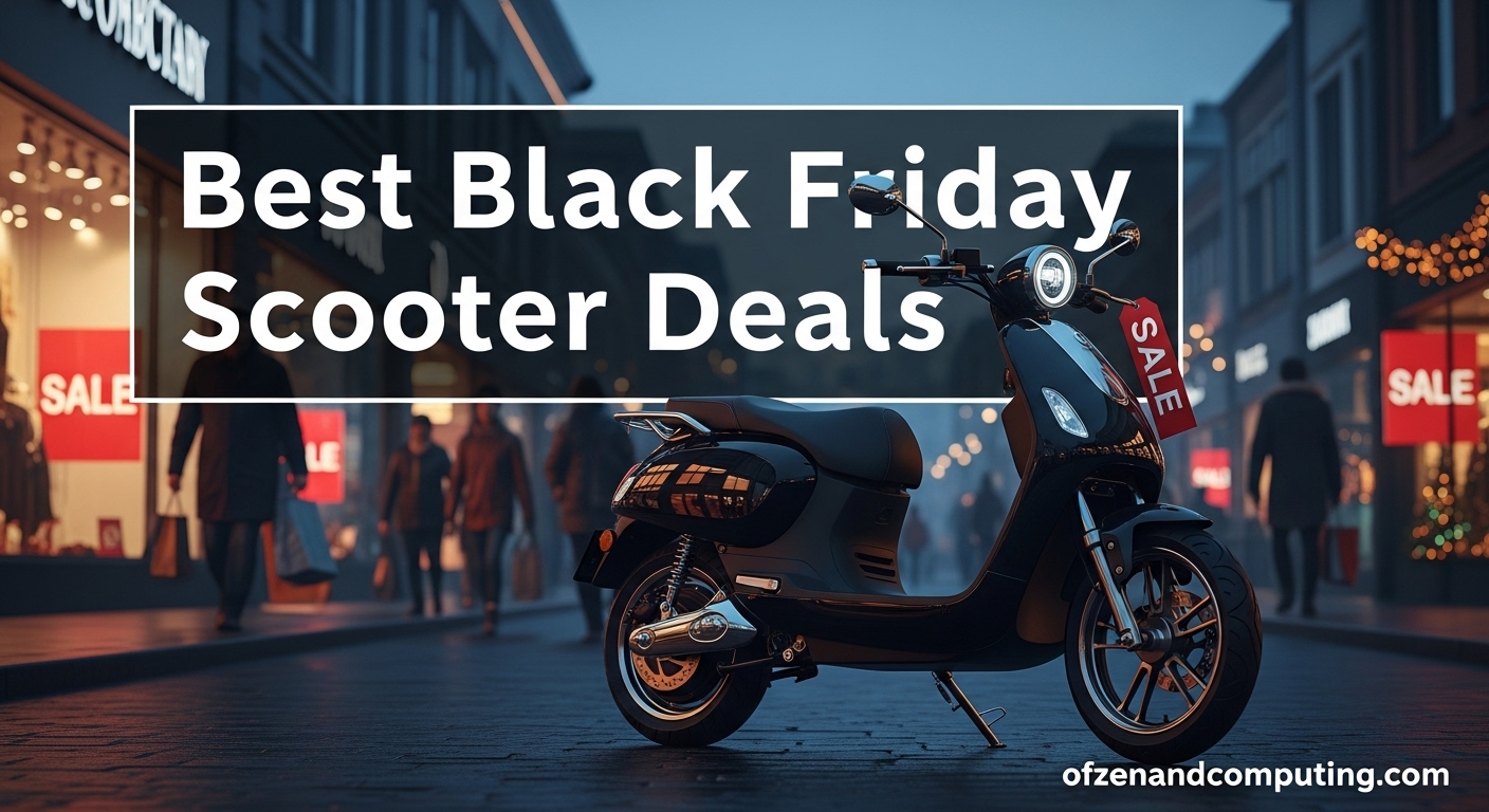 Best Black Friday Scooter Deals