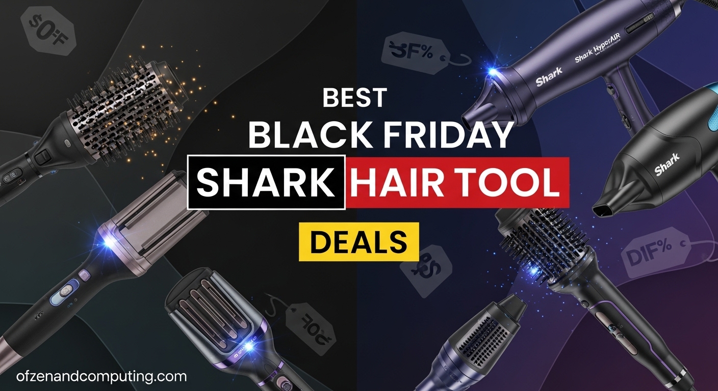 Best Black Friday Shark Hair Tool Deals