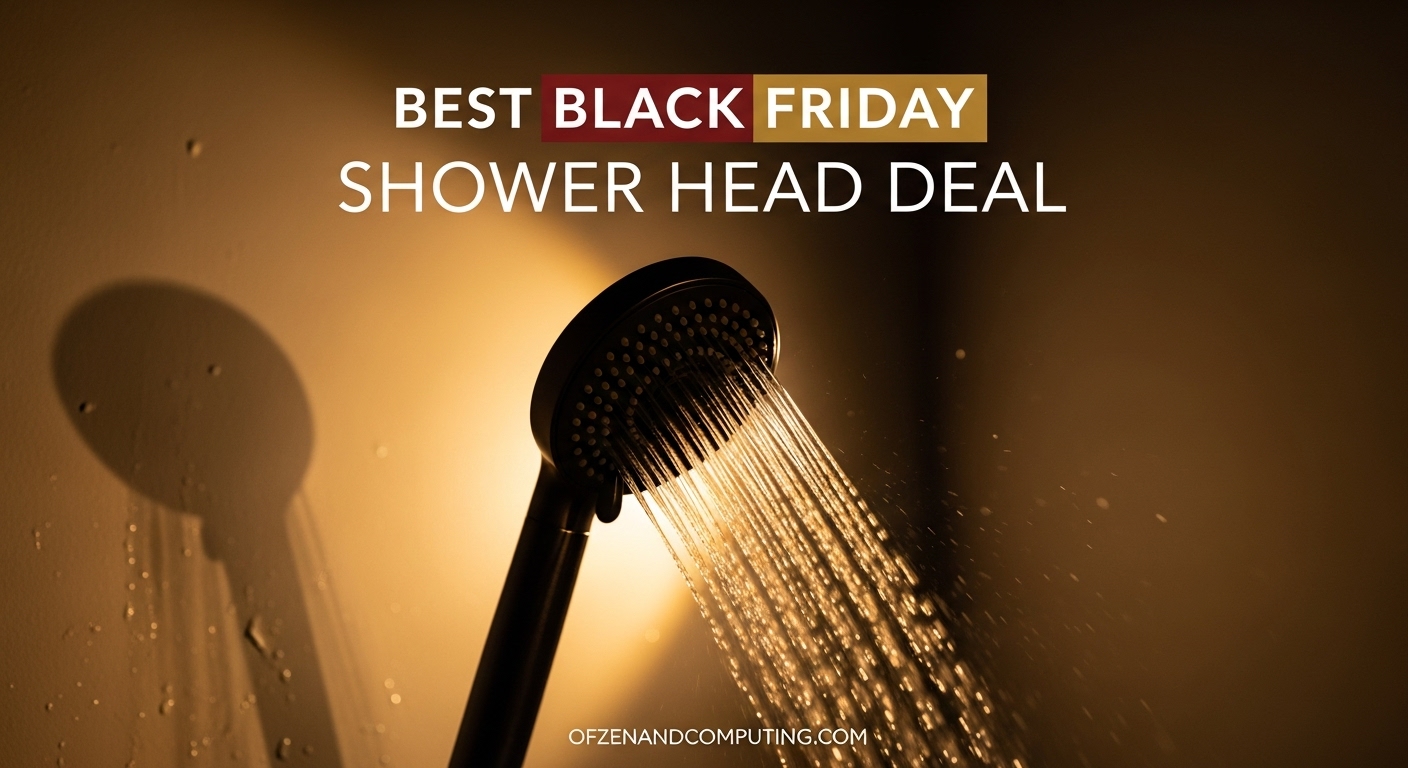 Best Black Friday Shower Head Deals