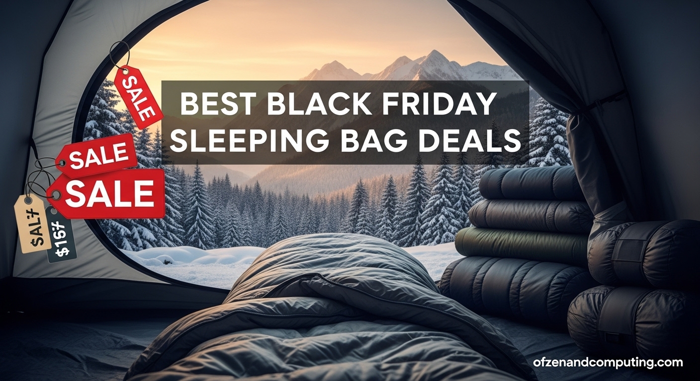 Best Black Friday Sleeping Bag Deals