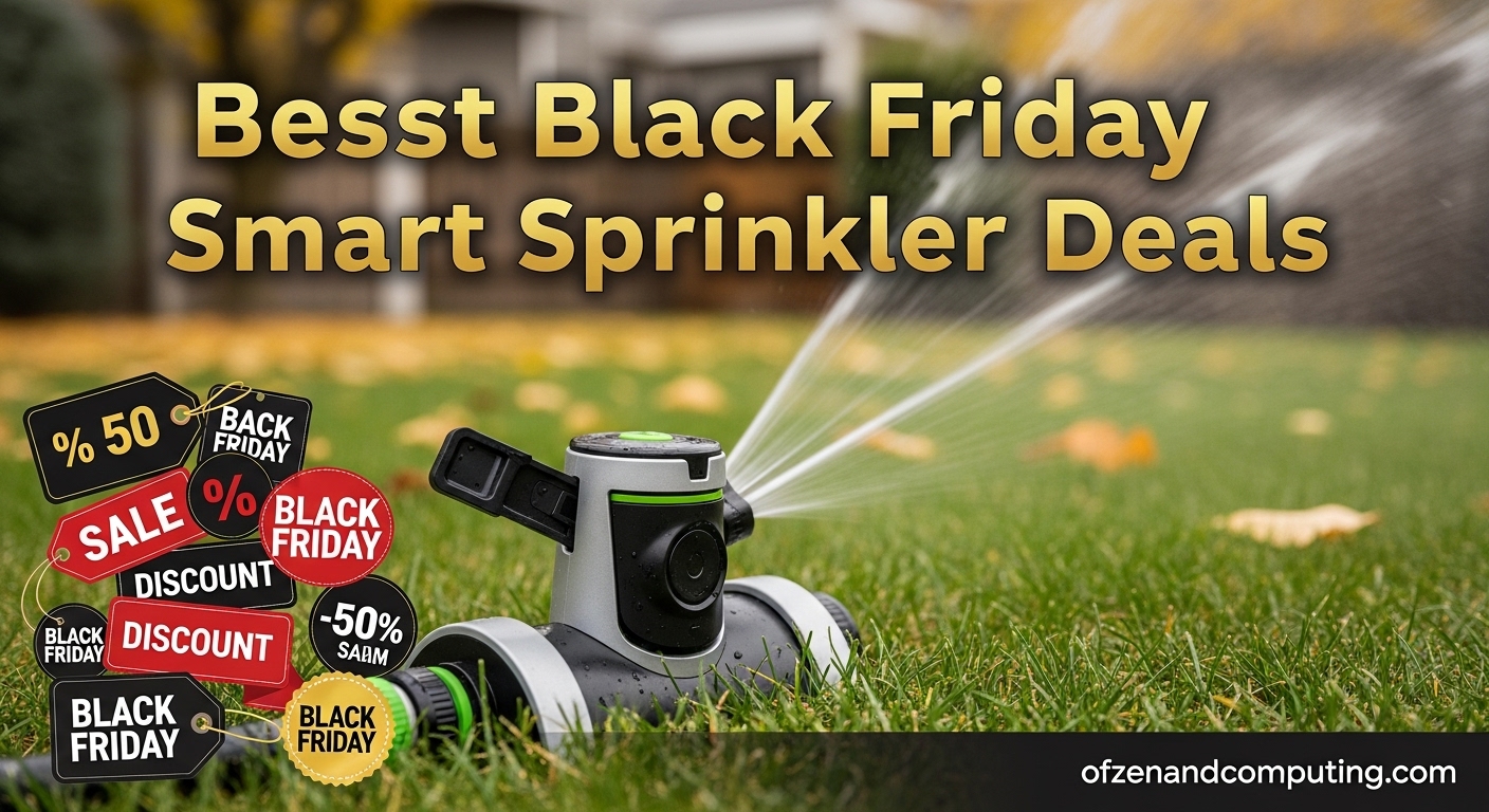 Best Black Friday Smart Sprinkler Deals