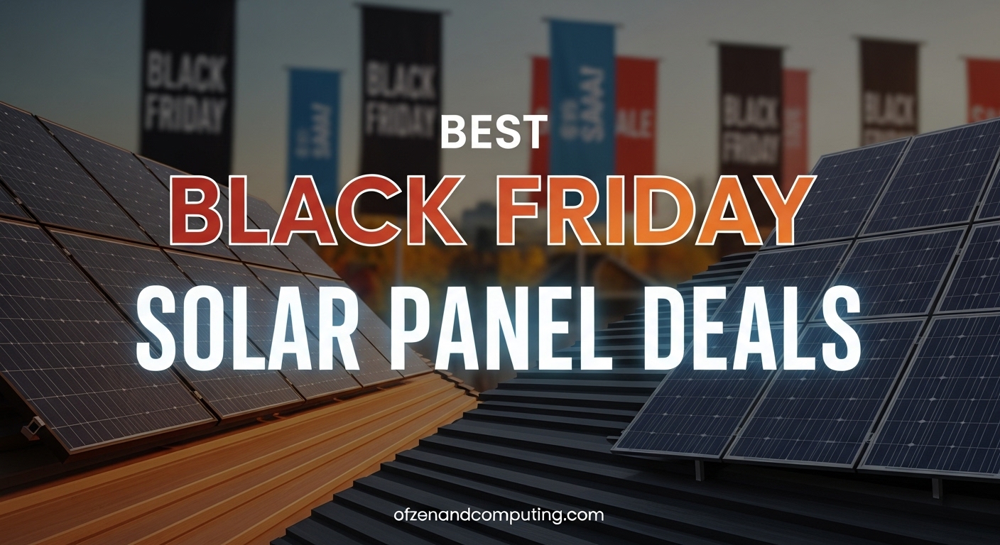 Best Black Friday Solar Panel Deals