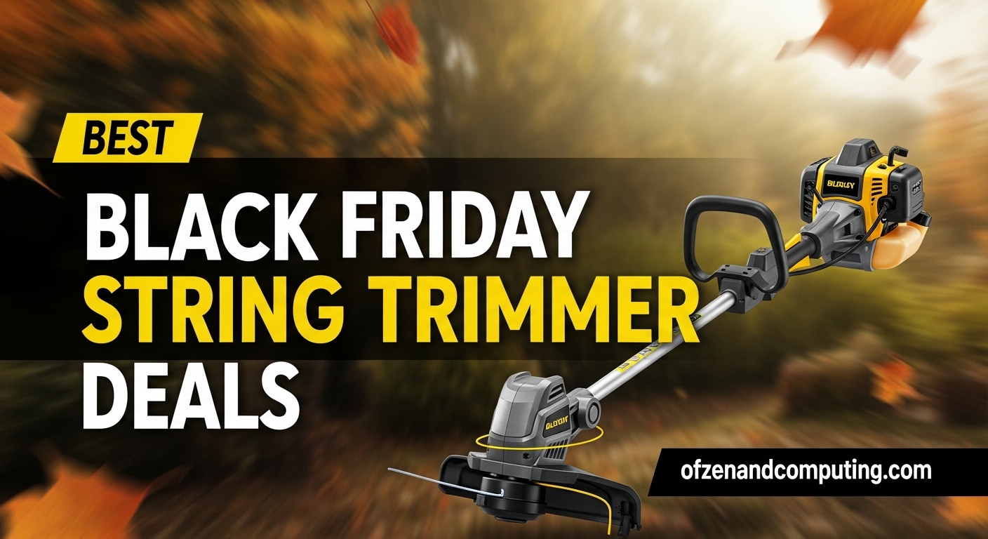Best Black Friday String Trimmer Deals