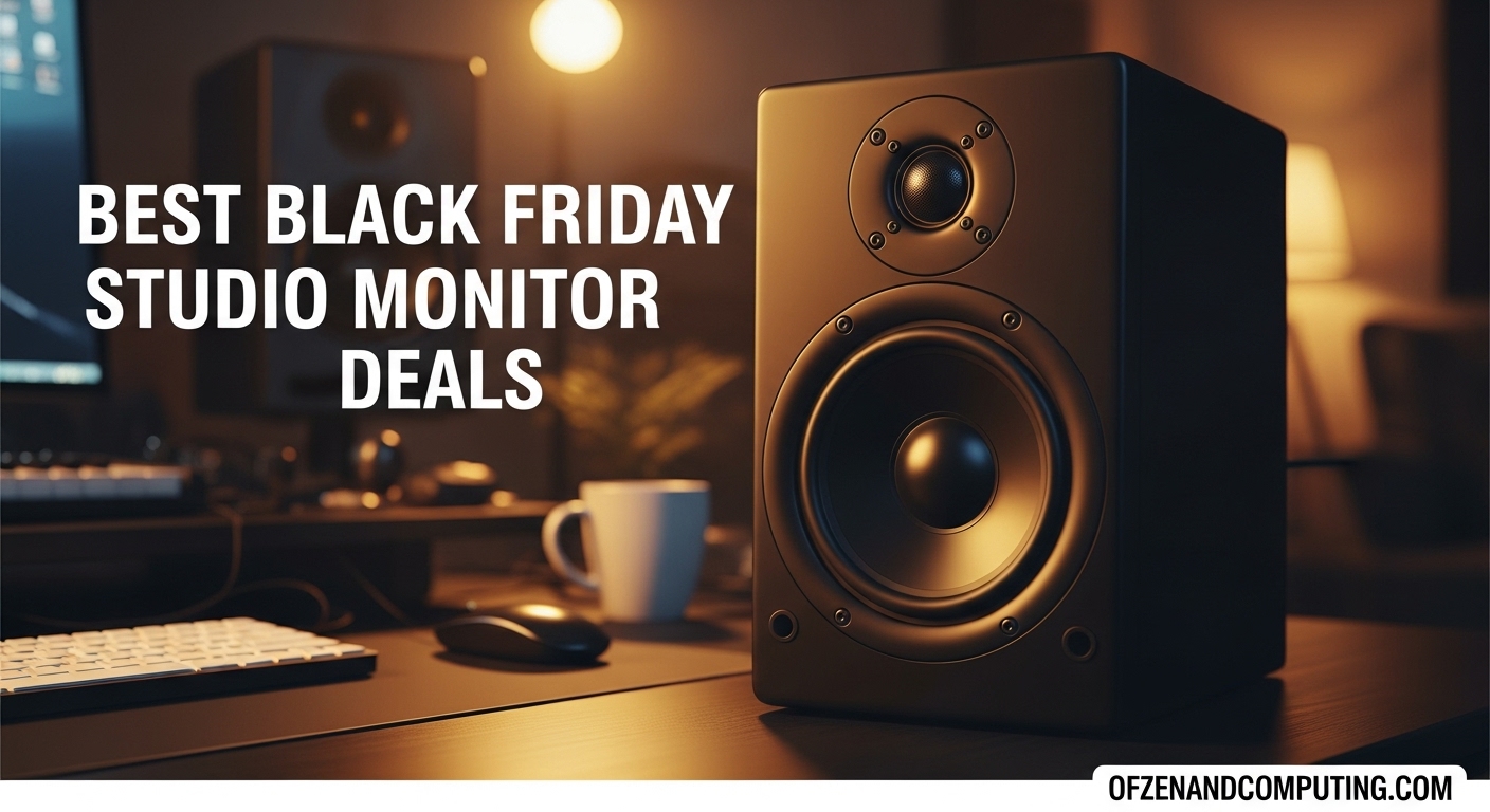 Best Black Friday Studio Monitor Deals