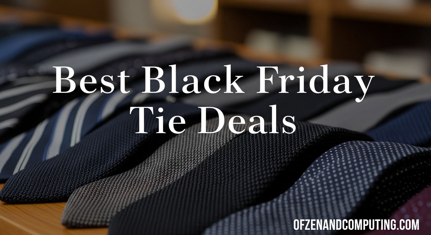 Best Black Friday Tie Deals