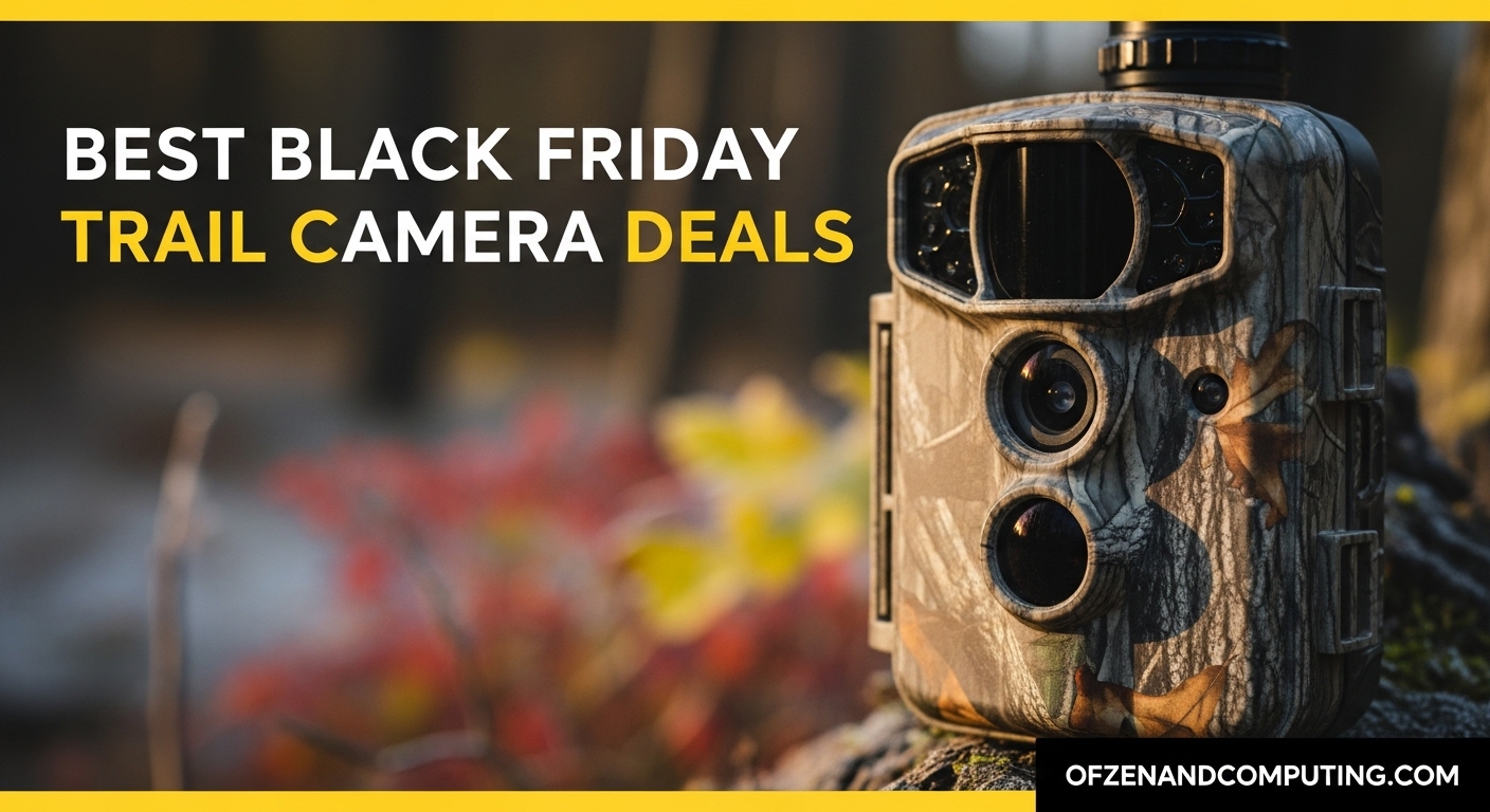 Best Black Friday Trail Camera Deals