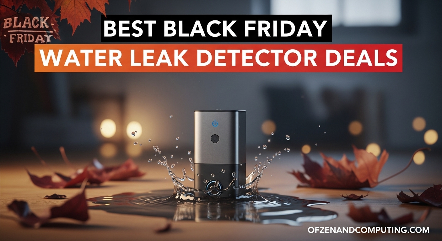 Best Black Friday Water Leak Detector Deal