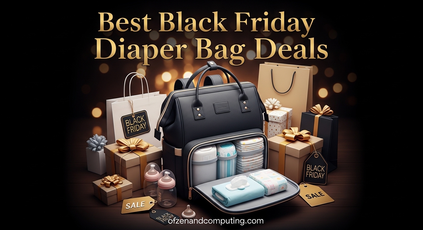 Best Black Friday diaper bag deals