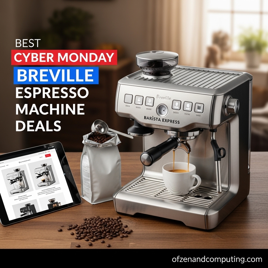 Best Cyber Monday Breville Espresso Machine Deals
